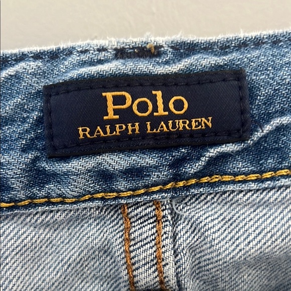 Men's Blue Distressed Jeans - Picture 6 of 16